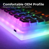 Pastel Pudding RGB Keycap Set — PBT / RGB Friendly